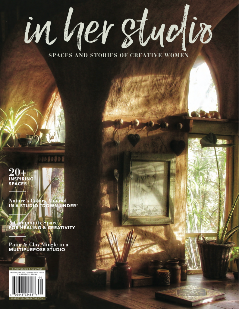 Featured in In her Studio Magazine